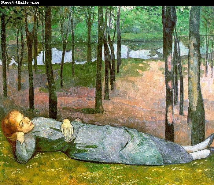 Emile Bernard Madeleine in the Bois d'Amour